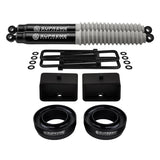 1999-2007 Classic GMC Sierra 1500 Full Suspension Lift Kit with Supreme Suspensions MAX Performance Rear Shocks 2WD 4x2