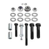 1994-2002 Dodge Ram 2500 3500 Heavy Duty Steel Trackbar + Track Bar Relocation Bracket for 4.5" - 8" Lifts 4WD