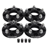 5x120 Hub Centric Wheel Spacers for Cadillac CTS/XTS + Valve Caps
