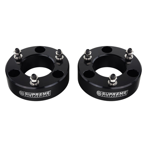 2004-2023 Nissan Titan Front Suspension Lift Kit 2WD 4WD-Suspension Lift Kits-Supreme Suspensions®-Black-2"-Supreme Suspensions®