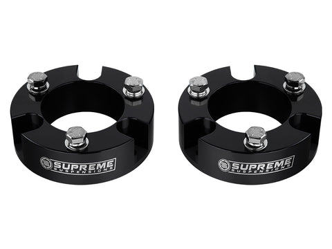 2000-2007 Toyota Sequoia Front Suspension Lift Kit 2WD 4WD-Suspension Lift Kits-Supreme Suspensions®-2"-Black-Supreme Suspensions®