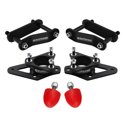 2009-2012 Suzuki Equator 3" Front + 2" Rear Suspension Lift Kit 2WD 4WD | Polyurethane UCA Bump Stops Included-Suspension Lift Kits-Supreme Suspensions®-Supreme Suspensions®