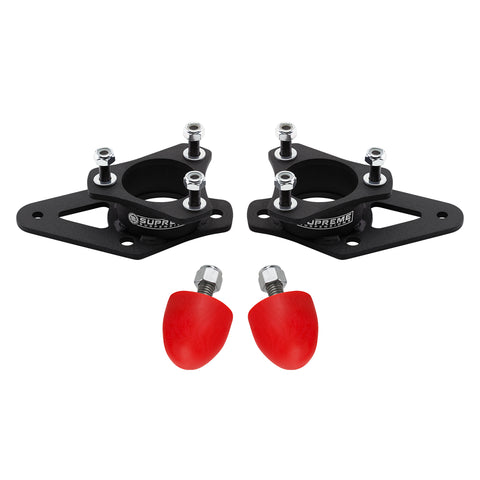 2009-2012 Suzuki Equator High-Strength Steel Front Suspension Lift Kit with Polyurethane UCA Bump Stops 2WD 4WD-Suspension Lift Kits-Supreme Suspensions®-Supreme Suspensions®