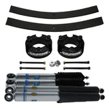 2009-2012 Suzuki Equator Full Add A Leaf Rear Suspension Lift Kit & Bilstein Shocks 2WD 4x2