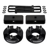 Full Front + Rear Lift Leveling Kit + Flat U-Bolts 2009 - 2012 SUZUKI EQUATOR 2WD 4WD