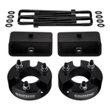 Full Front + Rear Lift Leveling Kit + Flat U-Bolts 2005-2023 Nissan Frontier