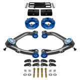 2007-2018 GMC Sierra 1500 Full Suspension Lift Kit with Uni-Ball Upper Control Arms and Camber/Caster Adjusting & Lock-Out Kit