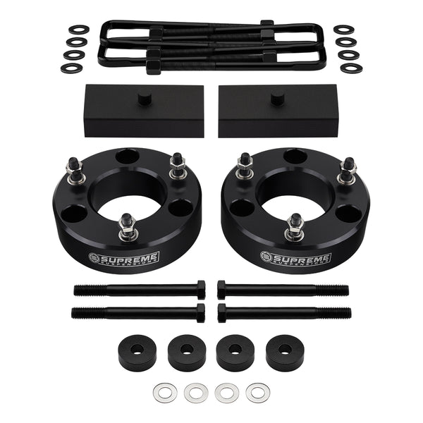 2007-2019 Chevrolet Silverado 1500 Full Suspension Lift Kit 4WD I Includes Supreme Suspensions NEW Premium Forged Flat-Top U-Bolts
