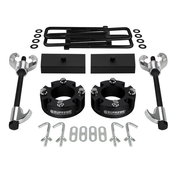 2015-2021 Toyota Tundra TRD PRO Full Suspension Lift Kit 2WD 4WD | HD STEEL LIFT BLOCKS Compressor Tool