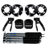1984-2001 Jeep Cherokee XJ Full Suspension Lift Kit, Bilstein Shocks & Wheel Spacers 2WD 4WD