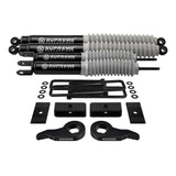 1999-2007 GMC Sierra 1500 4WD Full Suspension Lift Kit with Axle Shims & MAX Performance Shocks