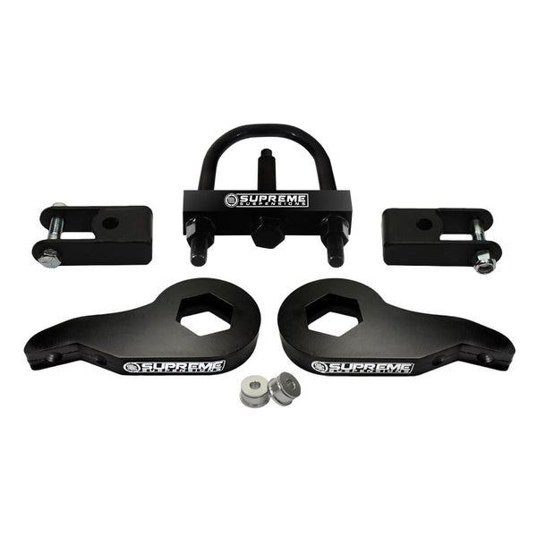 2000-2006 Chevy Tahoe Front Suspension Lift Kit w/ Shock Extenders & Install Tool 4WD 4x4
