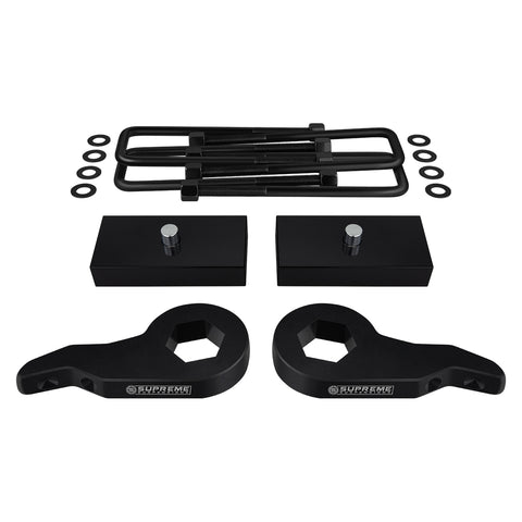 1992-1999 GMC Yukon 1500 Full Suspension Lift Kit 4WD 4x4-Suspension Lift Kits-Supreme Suspensions®-1" - 3"-1"-Supreme Suspensions®