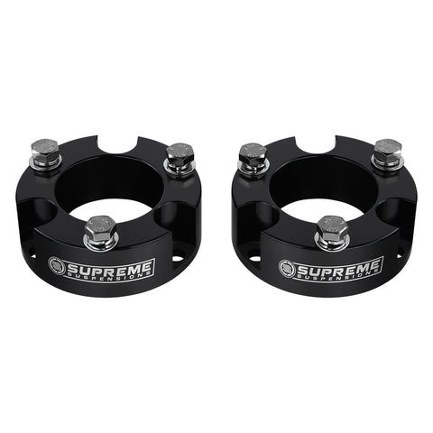 1995-2004 Toyota Tacoma Front Suspension Lift Kit 2WD 4WD-Suspension Lift Kits-Supreme Suspensions®-2"-Black-Supreme Suspensions®