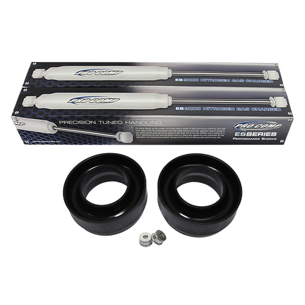 1988-1998 Chevy C2500 Front Coil Spacer Suspension Lift Kit & Extended Pro Comp Shocks 2WD