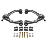 2007-2020 GMC Yukon 1500 Uni-Ball Upper Control Arms with Camber/Caster Adjusting & Lockout Kit 2WD 4WD