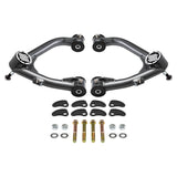 2007-2018 GMC Sierra 1500 Uni-Ball Upper Control Arms with Camber/Caster Adjusting & Lockout Kit 2WD 4WD