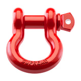 Supreme Suspensions® Heavy Duty 3/4" D Ring Anchor Shackle with 7/8" Security Screw Pin, D-Ring Isolator and Washers