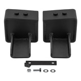 2004-2021 Ford F150 US Patent Pending Rear Lift Blocks with Built-In Bump Stop Landing Plates 4WD