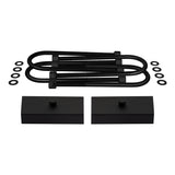 1998-2012 Ford Ranger Rear Lift Kit Blocks & Extended U Bolts 2WD 4WD  | SUPREME'S NEW HD STEEL LIFT BLOCKS!