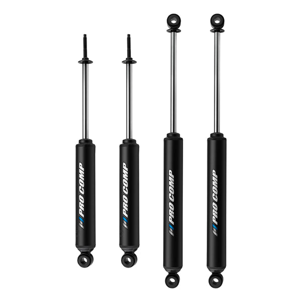 1997-2006 Jeep Wrangler TJ Pro Comp PRO-X Twin Tube Full Extended Length Shocks 2WD 4WD