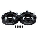 Hub Centric Wheel Spacers Jeep WJ WK JK / 5x5" BP 1/2"x20 Studs + Valve Caps