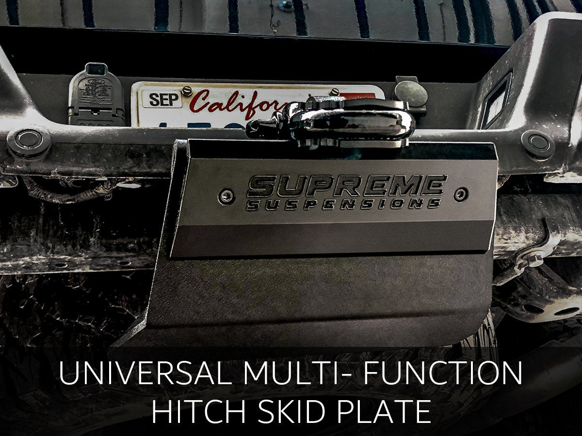 Supreme Suspensions® Universal Multi-Function Hitch Skid Plate