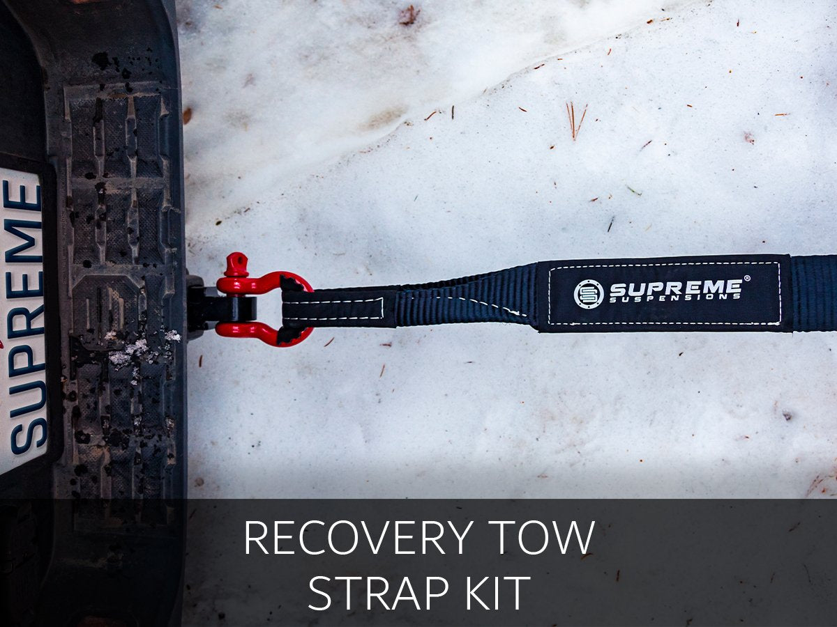 Supreme Suspensions® Recovery Tow Strap Kit