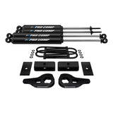 2002-2005 Dodge Ram 1500 Full Suspension Lift Kit with Extended Pro Comp Shocks and Axle Shims 4WD