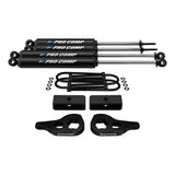 2002-2005 Dodge Ram 1500 volledig geveerde liftkit met verlengde Pro Comp-schokken 4WD 4x4