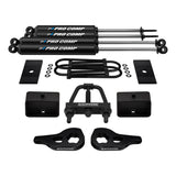 2002-2005 Dodge Ram 1500 Full Suspension Lift Kit med utvidede Pro Comp-støtdempere, akselmellomlegg og torsjonsstangverktøy 4WD