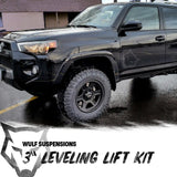 Toyota 4Runner FJ Cruiser 2WD/4WD (2003-2018) — 3" Front Strut Spacer Leveling Lift Kit