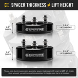 2005-2015 Nissan Xterra Front Suspension Lift Kit 2WD 4WD