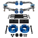 Kompletter Höherlegungssatz 2007–2021 Toyota Tundra mit Uni-Ball UCA + Diff Drop