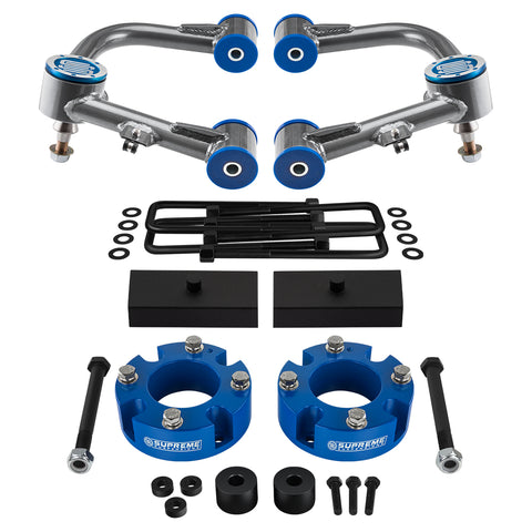Complete Lift Kit 2007-2021 Toyota Tundra with Uni-Ball UCA + Diff Drop-Suspension Lift Kits-Supreme Suspensions®-Supreme Suspensions®