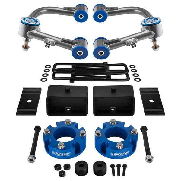 Full Lift Kit 2007-2021 Toyota Tundra with Uni-Ball UCA + Diff Drop and Shims