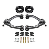 2007-2018 GMC Sierra 1500 2WD 4WD Uni-Ball Upper Control Arms and Camber/Caster Adjusting & Lock-Out Kit + FREE FRONT LIFT KIT
