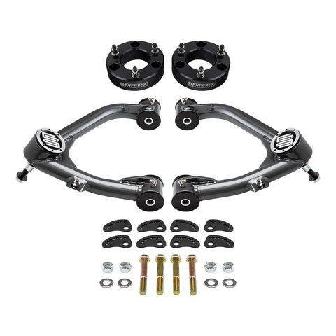 2007-2016 Cadillac Escalade 2WD 4WD Uni-Ball Upper Control Arms and Camber/Caster Adjusting & Lock-Out Kit + FREE FRONT LIFT KIT-Control Arms-Supreme Suspensions®-Supreme Suspensions®