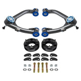 2007-2016 Cadillac Escalade 2WD 4WD Uni-Ball Upper Control Arms and Camber/Caster Adjusting & Lock-Out Kit + FREE FRONT LIFT KIT