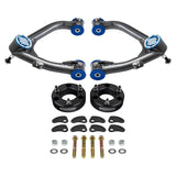 2007-2016 Cadillac Escalade 2WD 4WD Uni-Ball Upper Control Arms and Camber/Caster Adjusting & Lock-Out Kit + FREE FRONT LIFT KIT