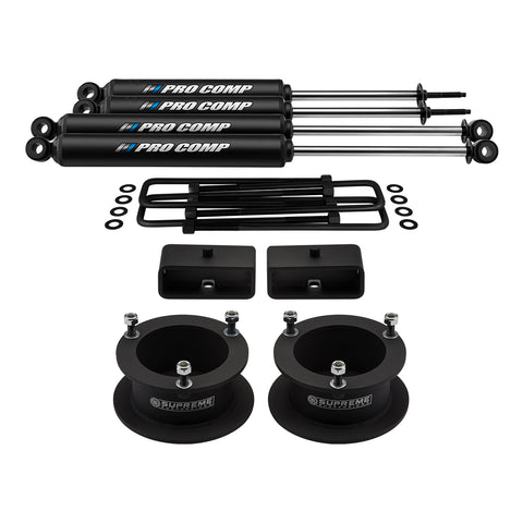 1994-2001 Dodge Ram 1500 Full Suspension Lift Kit with Pro Comp PRO-X Shocks 4WD-Suspension Lift Kits-Pro Comp and Supreme Suspensions-3"-2"-Supreme Suspensions®