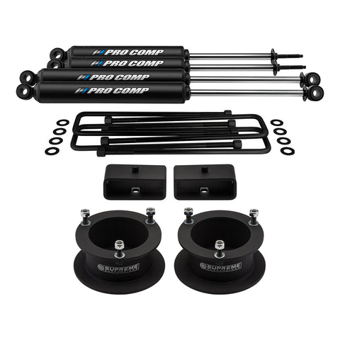 1994-2002 Dodge Ram 3500 Full Suspension Lift Kit with Pro Comp PRO-X Shocks 4WD-Suspension Lift Kits-Pro Comp and Supreme Suspensions-Supreme Suspensions®