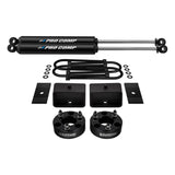 kit de levage à suspension complète Dodge Ram 1500 2006-2008 avec amortisseurs arrière Pro Comp Pro-X et cales d'essieu 4WD