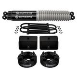2006-2008 Ram 1500 Full Suspension Lift Kit with Supreme Suspensions MAX Performance Rear Shocks 4WD 4x4