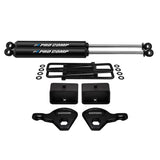 1987-2004 Dodge Dakota Fuld Suspension Lift Kit med Pro Comp PRO-X Series Bagstøddæmpere 4WD