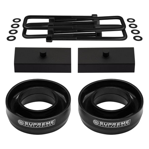 1988-1999 Chevy C2500 Full Suspension Lift Kit 2WD 4x2-Suspension Lift Kits-Supreme Suspensions®-2"-1"-Supreme Suspensions®