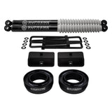 1988-1999 GMC C3500 Full Suspension Lift Kit with Supreme Suspensions MAX Performance Rear Shocks 2WD 4x2