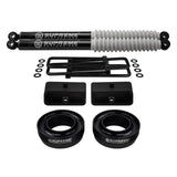 Kit de elevação de suspensão completa Chevrolet C1500 1988-1999 com suspensões supremas, choques traseiros de desempenho máximo 2WD 4x2