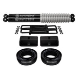 1988-1999 Chevrolet C1500 Full Suspension Lift Kit with Supreme Suspensions MAX Performance Rear Shocks 2WD 4x2