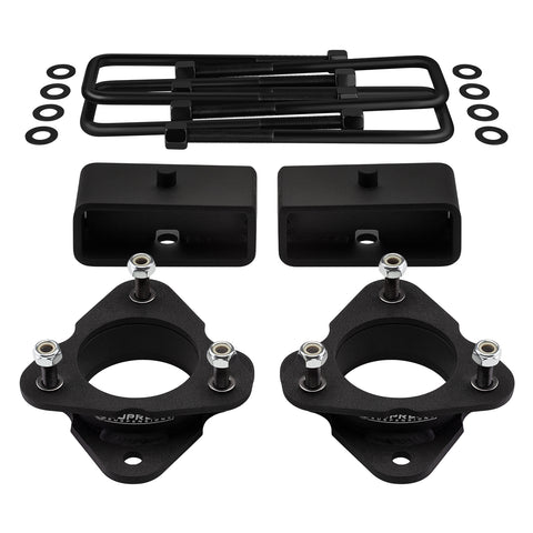 2007-2023 Chevrolet Silverado 1500 High-Strength Steel Full Suspension Lift Kit 2WD 4WD-Suspension Lift Kits-Supreme Suspensions®-2007-2019 Models (9/16" Rear Center Pin)-3" Front + 2" Rear-Supreme Suspensions®